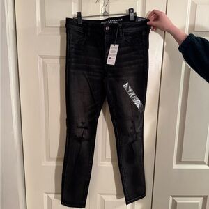 American Eagle Outfitters Black Skinny Jeans